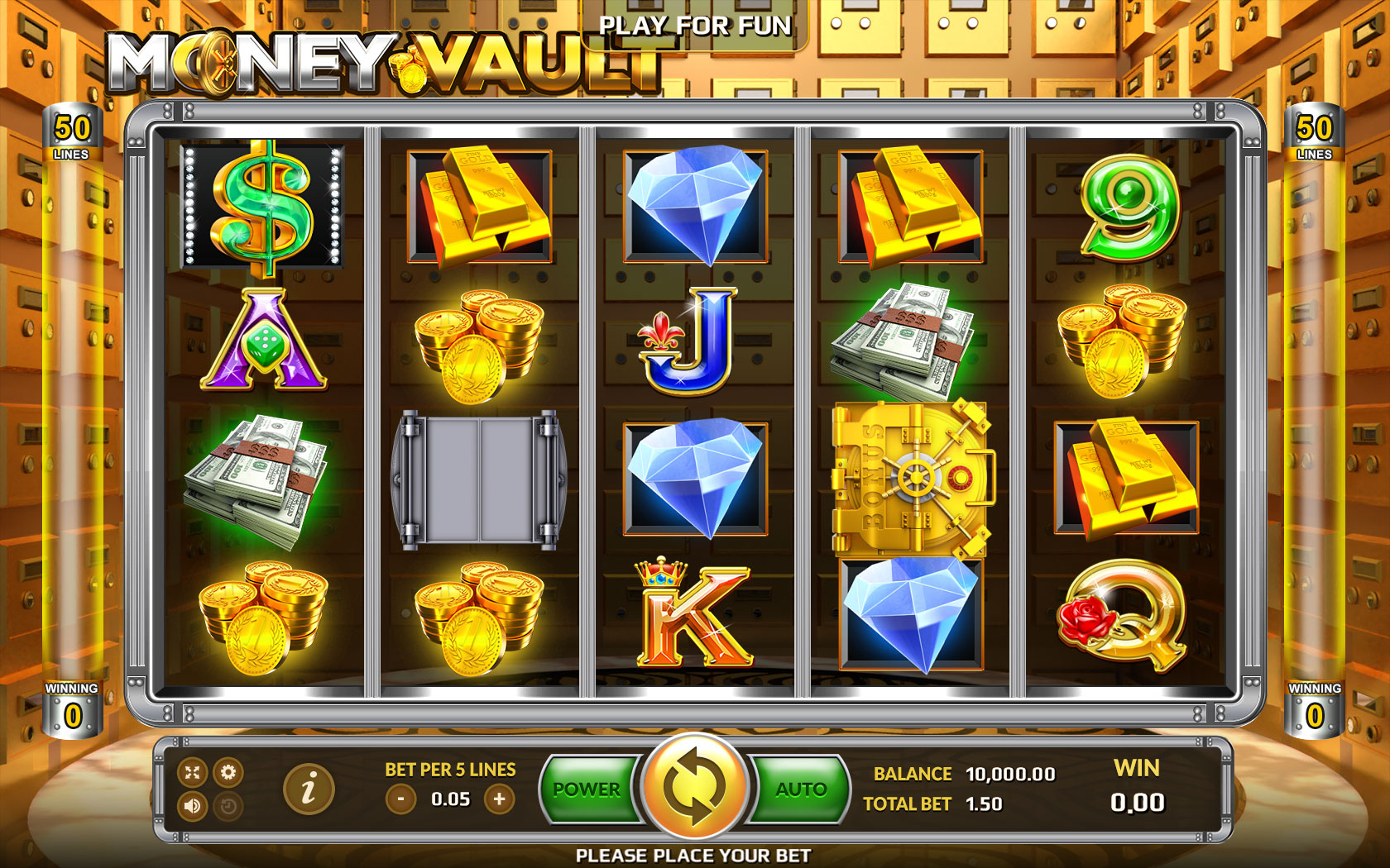Jogue Money Vault online